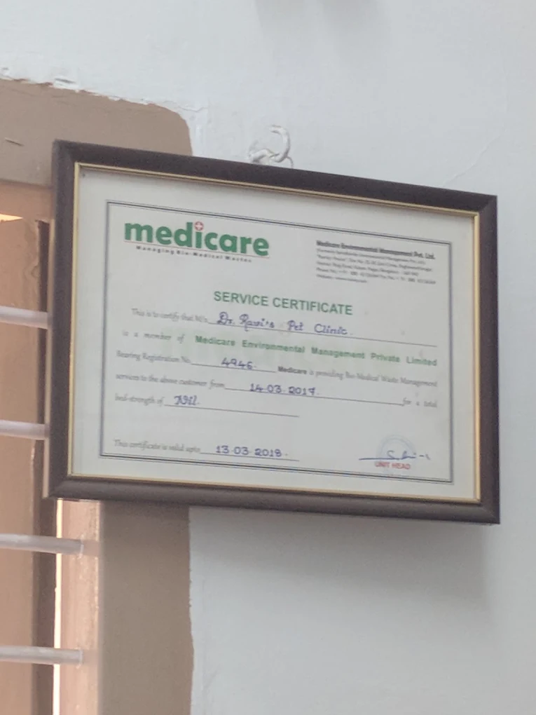 Dr. Ravi’s Pet Clinic Veterinary Clinic in Malleshwaram, Bengaluru — Facility Photo 3