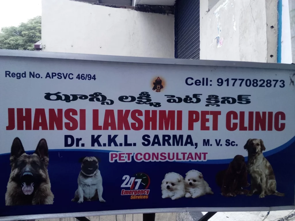 Jhansi Lakshmi Pet Clinic Veterinary Clinic in Ram Nagar, Visakhapatnam — Entrance/Facility Photo