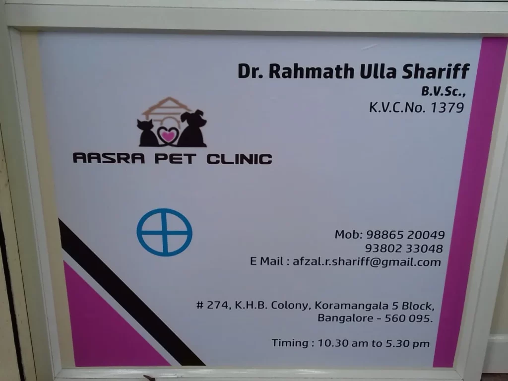 Aasra Pet Clinic Veterinary Clinic in Basavanagudi, Bengaluru — Facility Photo 2