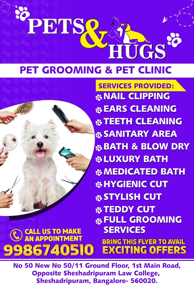 Pets & Hugs Pet Grooming and Clinic Veterinary Clinic in Seshadripuram, Bengaluru — Facility Photo 5