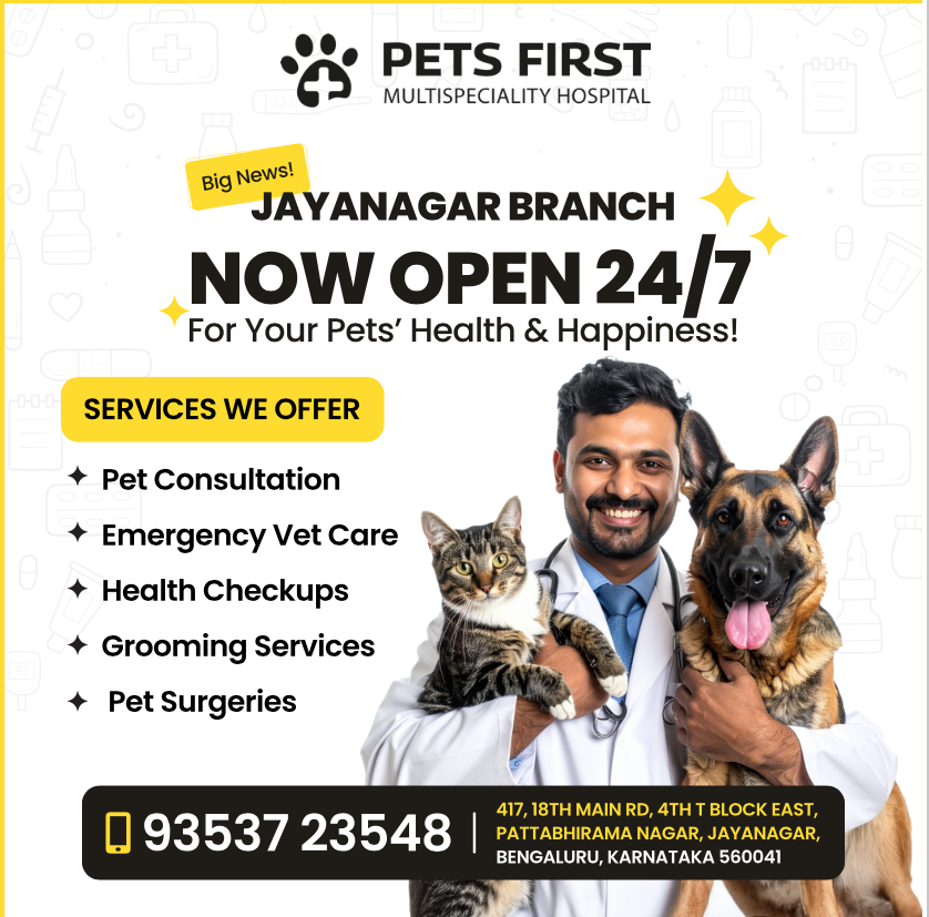 Pets First Hospital Kalyan Nagar – 24/7 Veterinary Clinic in Kalyan Nagar, Bengaluru — Facility Photo 3