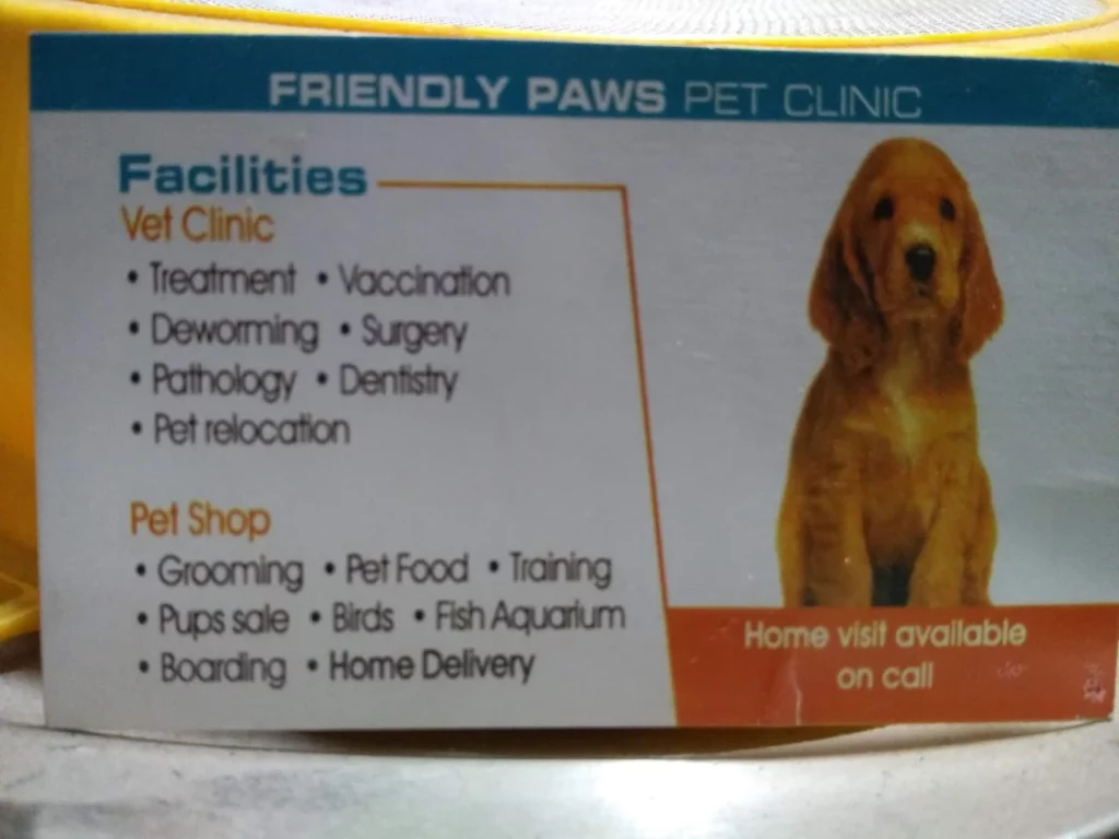 Friendly Paws Pet Clinic Veterinary Clinic in Majnu-ka-tilla, Delhi — Facility Photo 2