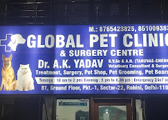 Global Pet Clinic And Surgery Centre, Rohini - Pet Clinic in Rohini, Delhi